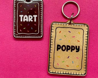 Custom Personalised Poptart Pet Tag