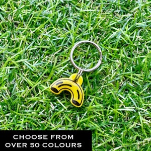 Mini Macaroni Collar Tag Charm