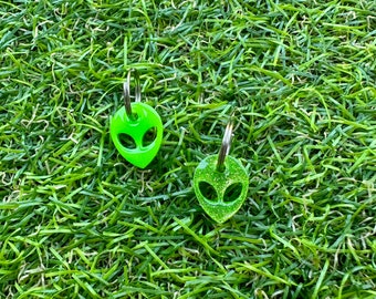 ALIEN Collar Cat Tag Charm