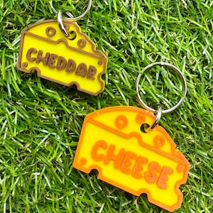 Custom Cheese Pet ID Tag