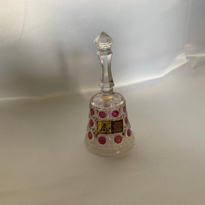 Anna Hutte Lead Crystal Bell from Germany