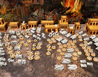 8mm Epic Scale Sci-fi sets : Adeptus Titanicus and Legion Imperialis scale