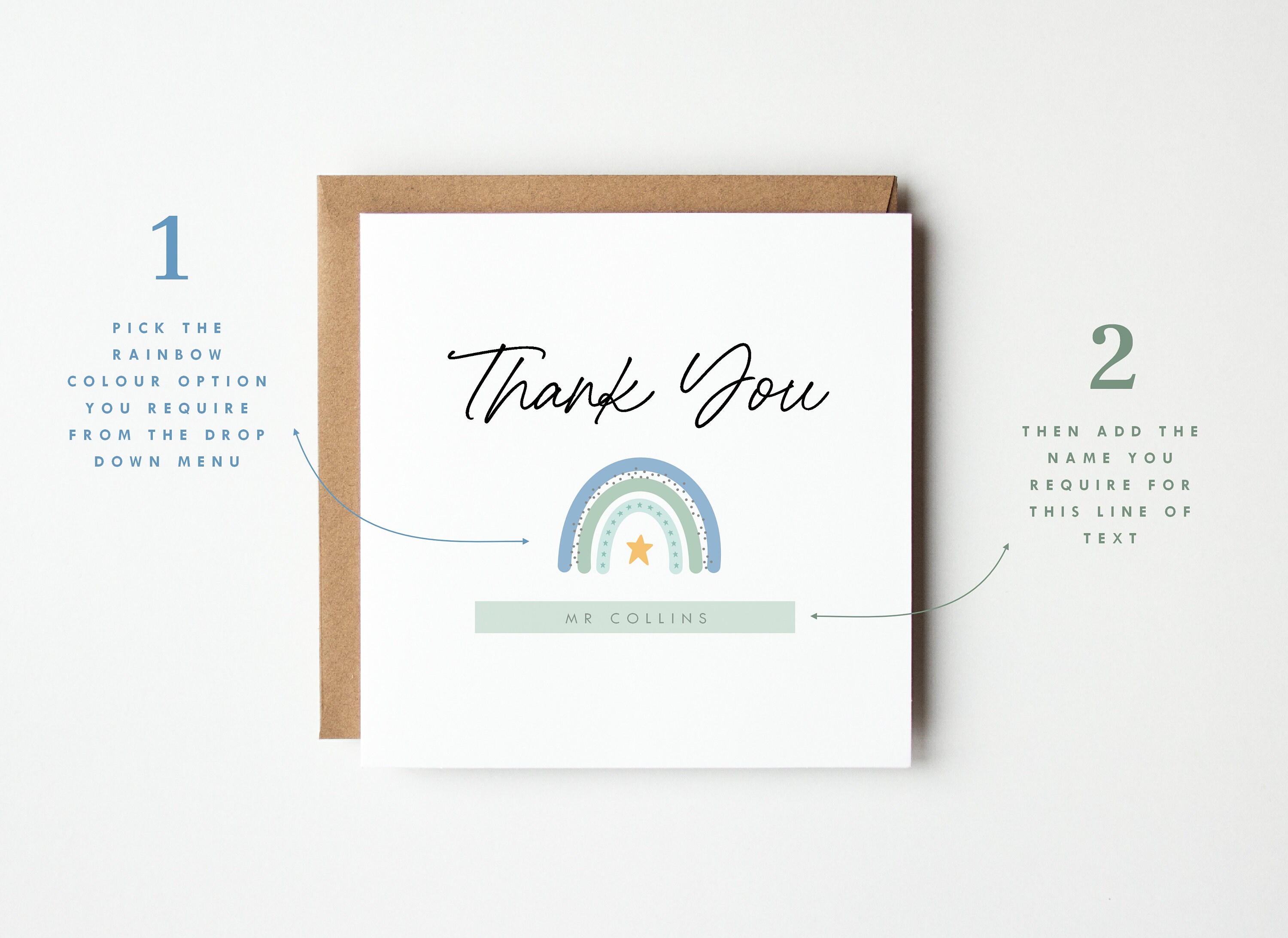 Personalised Teacher Thank You Card End of Term Teacher Card - Etsy UK