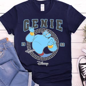 Genie Aladdin Unisex T-Shirt, Disney Aladdin Tee, Aladdin Movie Shirt, Magical Genie Shirt, Aladdin Fan Gift