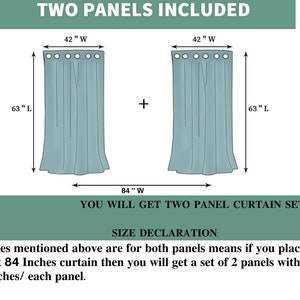 Tie Belt Striped Curtain Linen Fabric Vintage 2 Panels, Gauze Linen Curtains, Custom Sizes, Bedroom & Living Room Drapes image 6