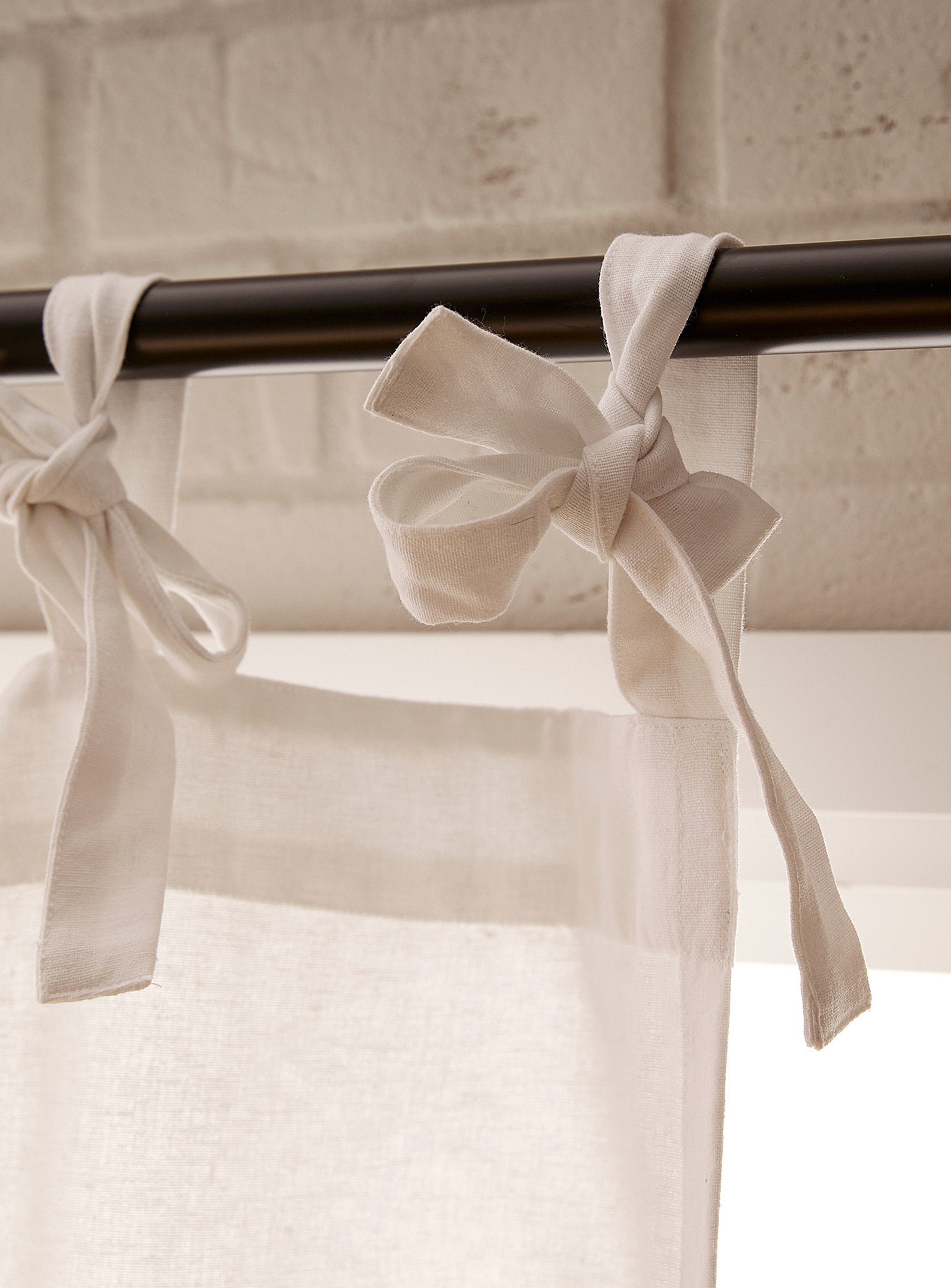 Lace Canopy Bed Curtain Made of Linen Perfect off White Linen Etsy