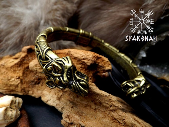 Stainless Steel Fenrir Link Bracelet - Norse Spirit