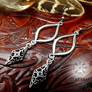 Viking earrings - Viking creoles - Nordic - Celtic - Celtic - warrior - jewelry - ethnic - Nordic jewelry