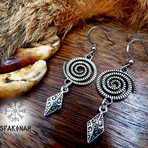 Viking earrings - interlacing earrings - Nordic - Celtic - Celtic - warrior - jewelry - Nordic jewelry