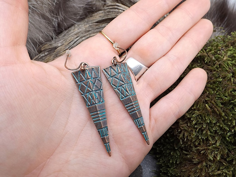 Warrior Viking Jewelry Ethnic Nordic Celtic Nordic Jewelry Celtic Nordic Jewelry Earrings