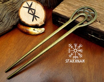 Viking metal hair stick - hair stick - hair accessory - accessory for warrior LARP