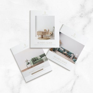 Harper Buyer Guide, Seller&#39;s Guide and CMA Guide Template, Canva Realtor Templates, Realtor Marketing Tool, Home Selling and Buying Process