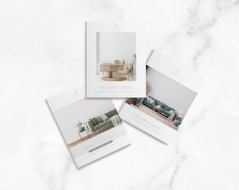 Harper Realtor Guide Bundle: Buyer, Seller & CMA Templates (Canva Digital Download)