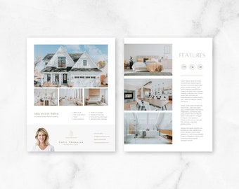 Harper Double Sided Property Flyer Feature Sheet