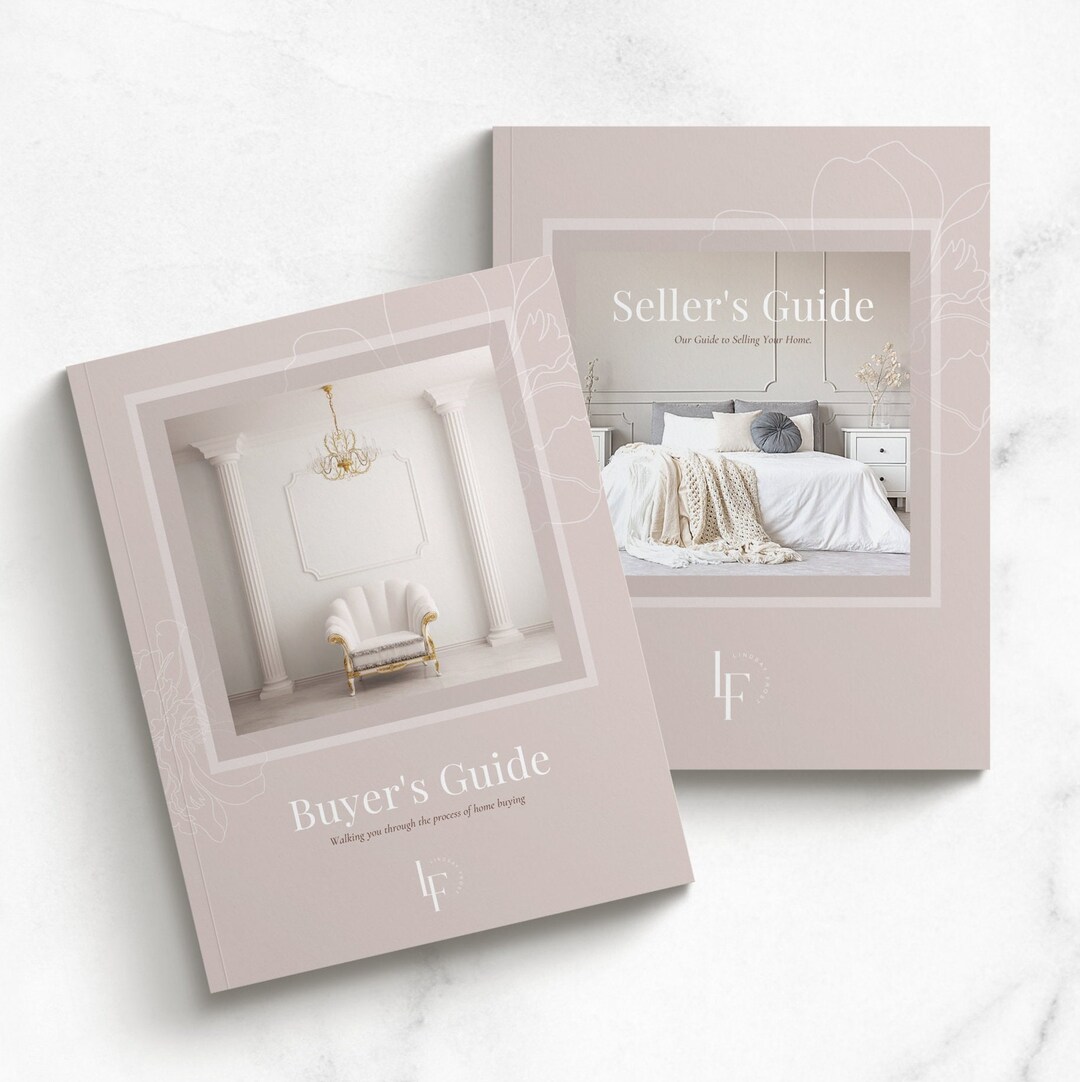 Stella Real Estate Buyer and Seller Guide Bundle, Real Estate Marketing