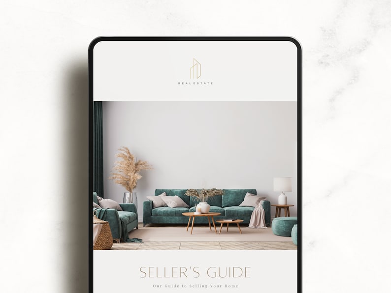 Harper Real Estate Seller's Guide Home Selling Process Etsy