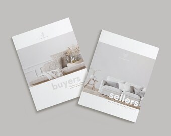 London Real Estate Buyer & Seller Guide: Realtor Marketing Templates (Canva, Digital Download)