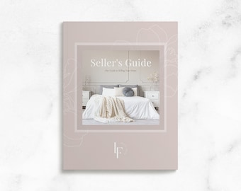 Stella Real Estate Seller's Guide: Realtor Marketing Template (Canva Printable)