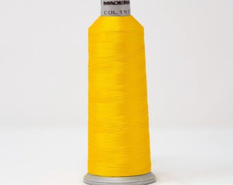 Madeira Polyneon Embroidery Thread, 5500 Yard Polyester Cone