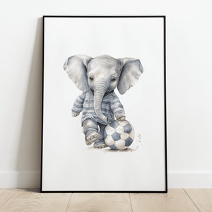 Elephant Print, Safari Baby Animal Nursery prints, African Nursery decor, Nursery wall art, Animal prints for nursery, Elephant poster