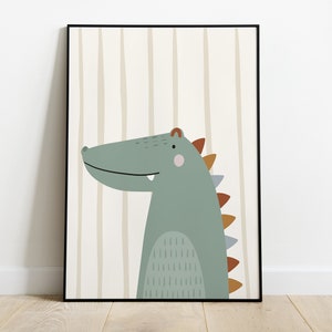 Crocodile Print, Safari Nursery Prints, Safari Scandi Nursery, Lion Zebra Elephant, Nursery Wall Art, Nursery Prints, Safari Themed Nursery