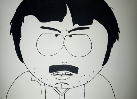 Randy Marsh Shining Art Print | Etsy