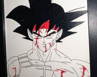 Bardock Dragonball Art Print - Etsy Bardock Dragonball Art Print - Etsy