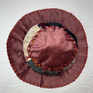 Pink Suede Bucket Hat