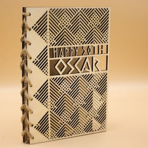 Personalised Wooden Birthday Card | Engraved Message | Premium Wooden Birthday Card | Special Birthday Card | Customise | Nordic Design