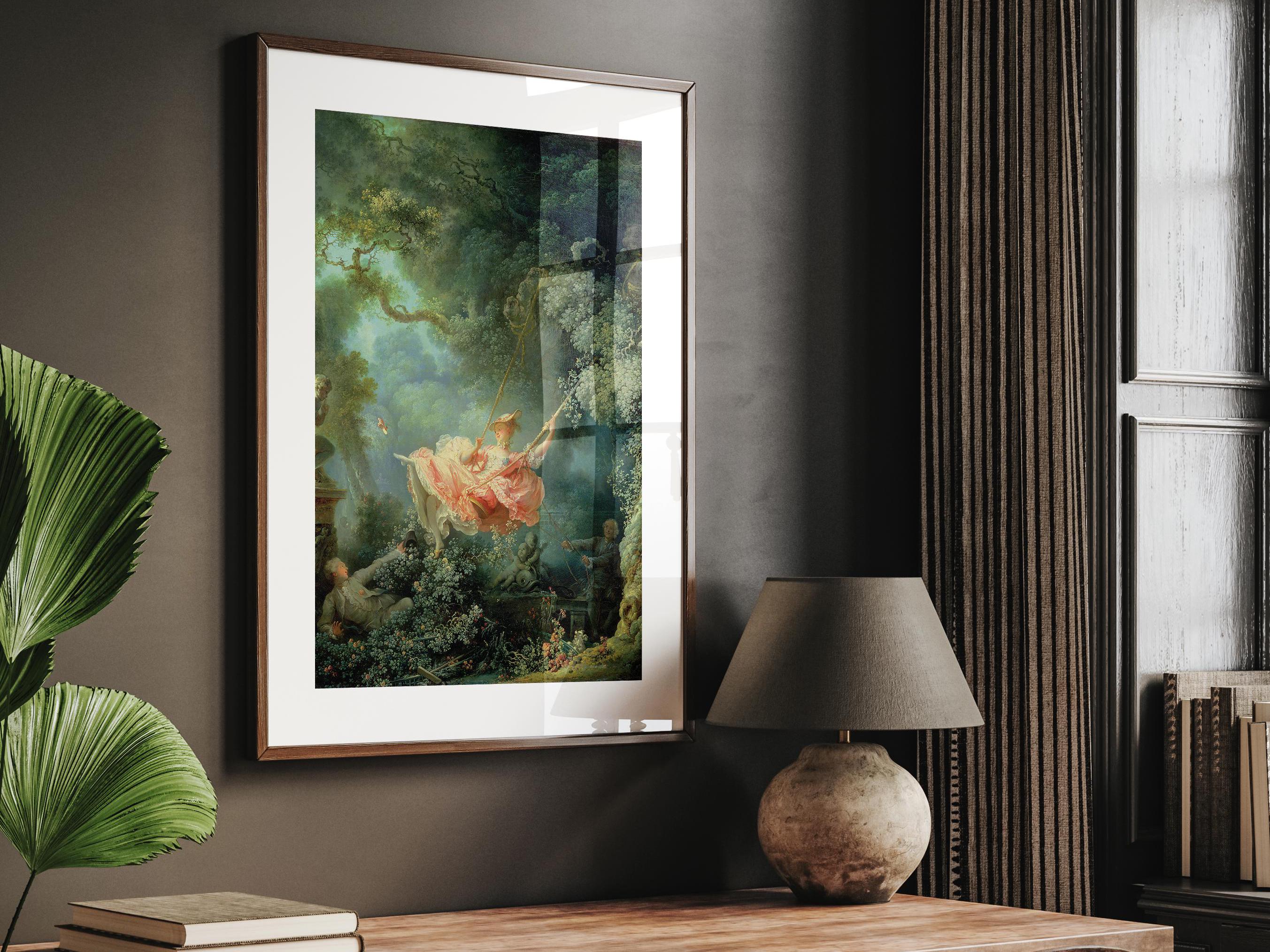 Vintage Painting of the Swing by Jean-honoré Fragonard, DIGITAL