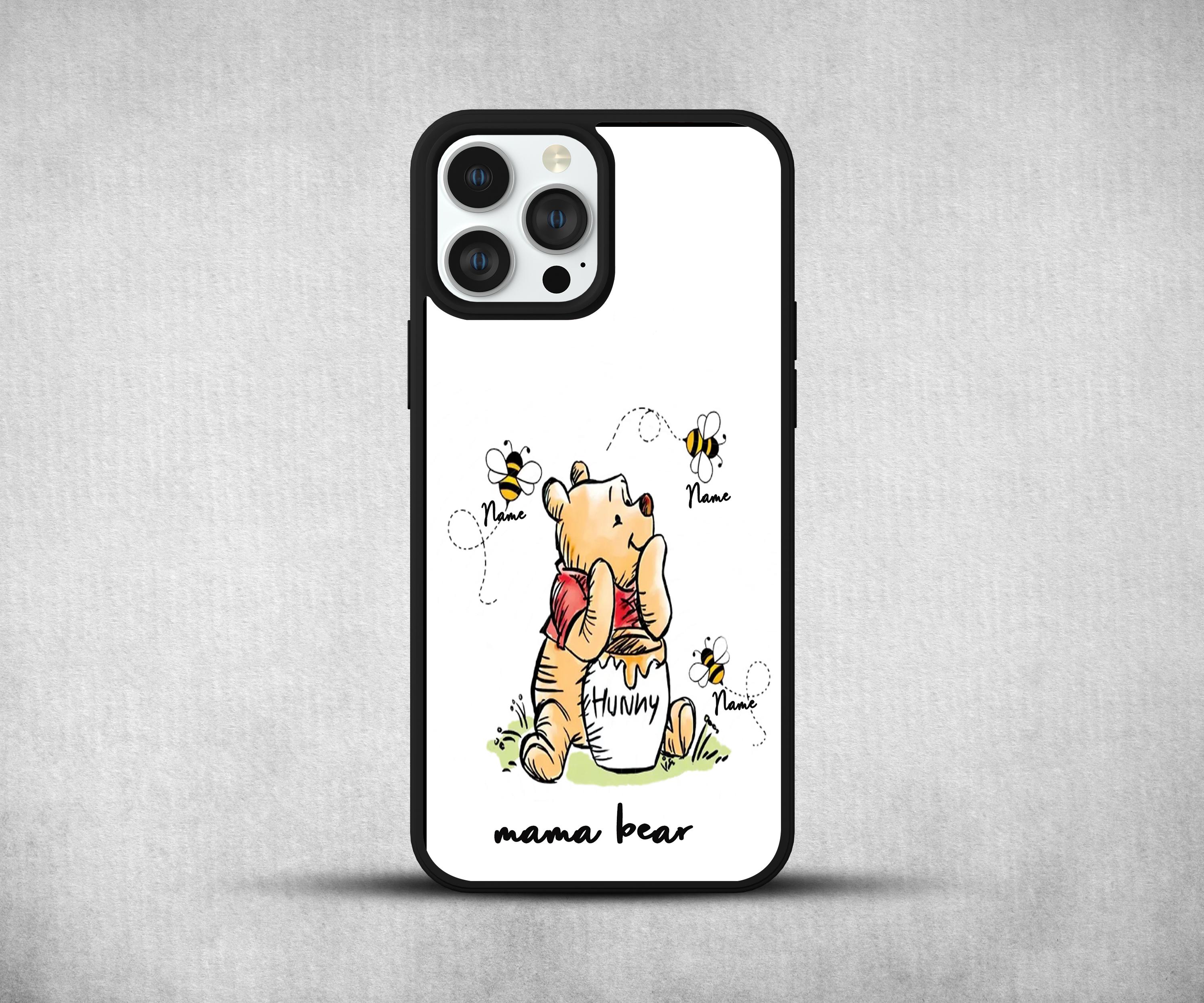 Winnie the Pooh Mama Bear Custom Phone Case: Iphone, Samsung