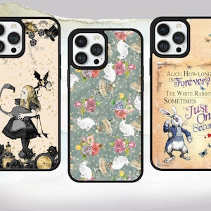 Alice in Wonderland Phone Case: Vintage Style Cover for iPhone, Samsung, Pixel