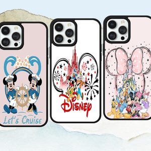 Disney Trip inspired Castle Summer holiday cruise phone case cover shell for iPhone Samsung Google Pixel