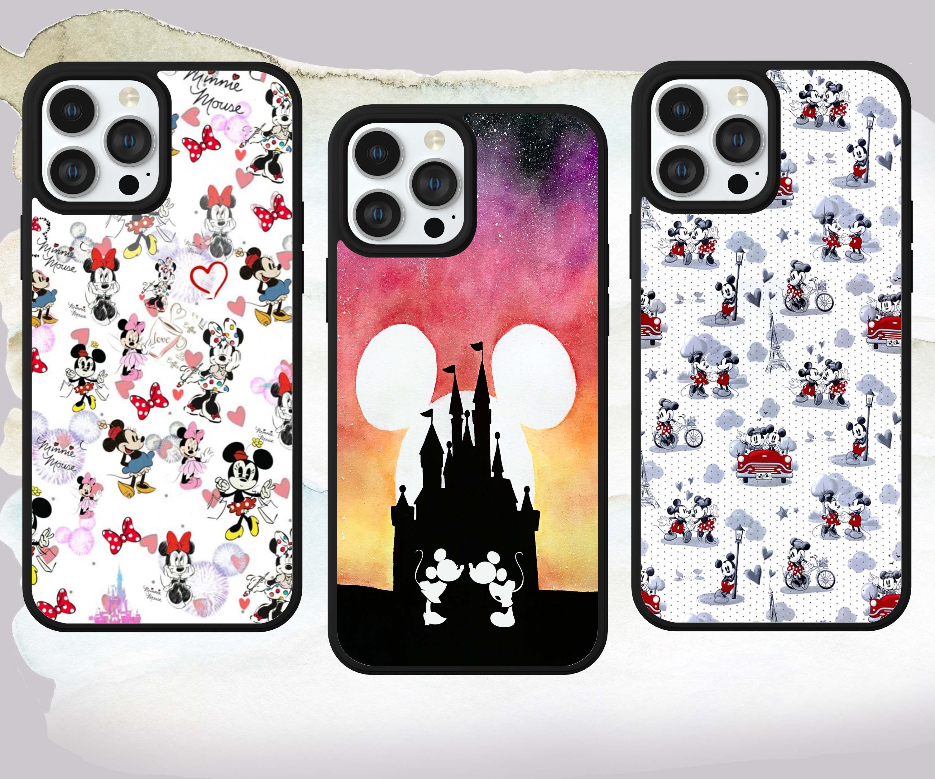 Minnie Mouse Vintage Pattern Phone Case Iphone, Galaxy, Pixel