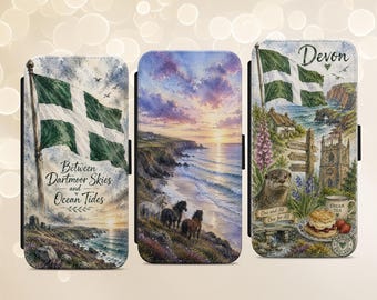 England Great Britain Nature Phone Case for iPhone Samsung Galaxy Google Pixel Flip Wallet