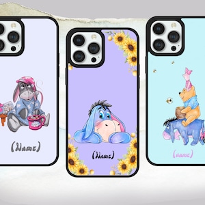 Eeyore personalised gift phone case cover for iPhone Samsung Huawei Google Pixel