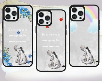 Eeyore Positive Quote Phone Case for iPhone Samsung Pixel its ok not to be ok