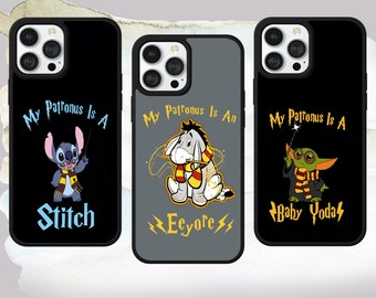 Eeyore Patronus Stitch Phone Case Cover for iPhone Samsung Huawei Google Pixel