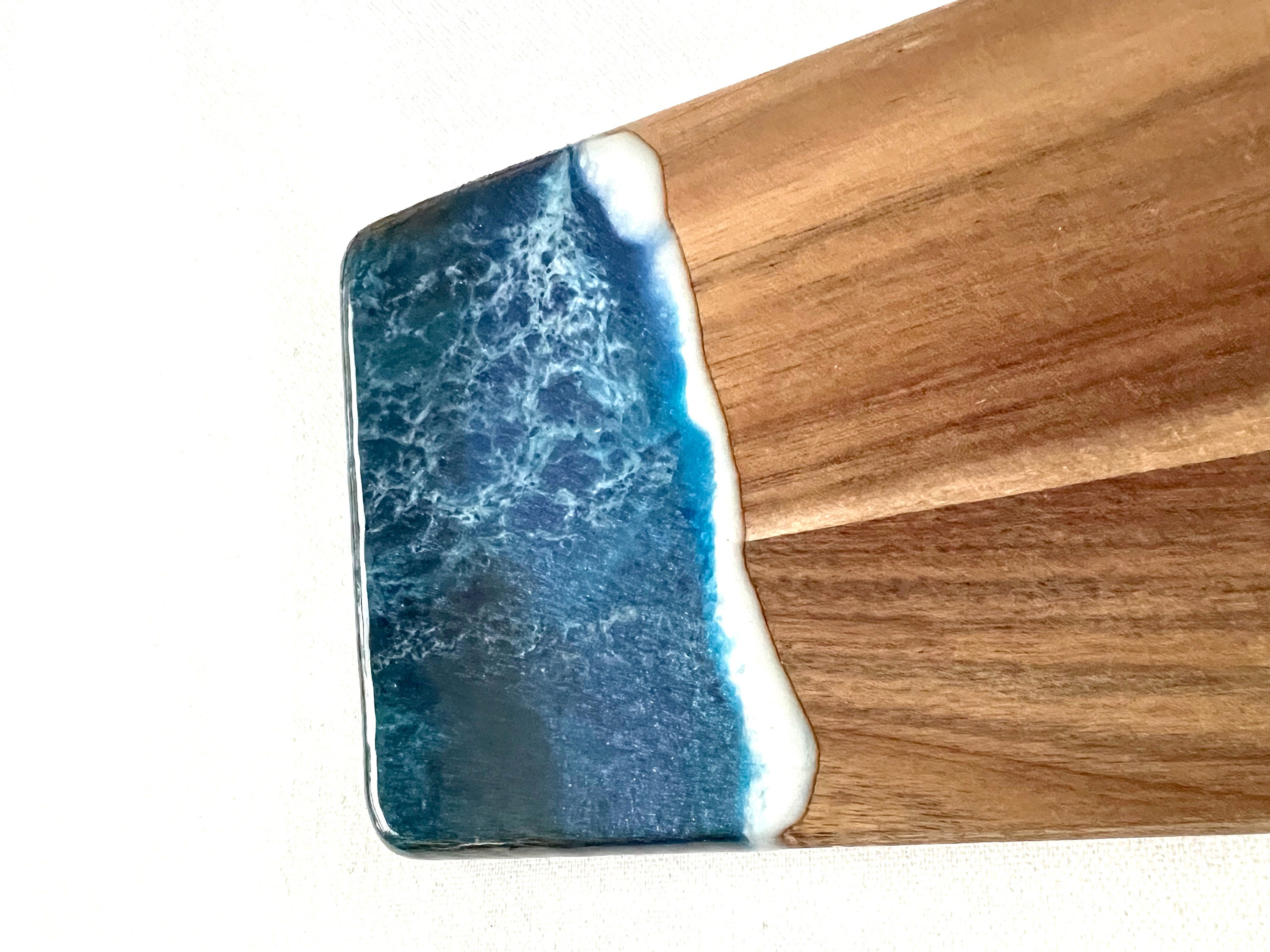 Epoxy Resin Acrylic Paint Resin Art Acrylic Art Wood Etsy