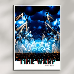 Techno Lovers Poster | Time Warp Festival Limited Edition Print