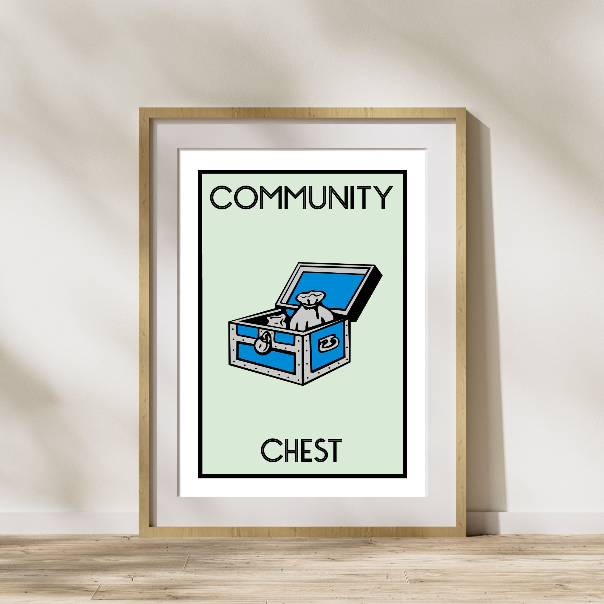 Monopoly Community Chest Logo