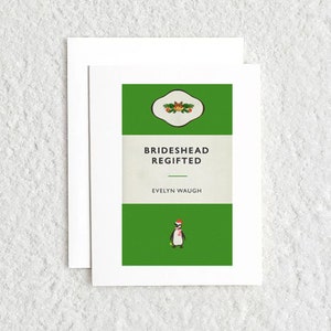 Literair kerstkaartpakket met 8 thema-pinguïnklassiekers groen