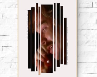 Lester Bangs Almost Famous Quote Cameron Crowe Minimalist Movie Poster. You'll meet them all again on their long journey to the middle