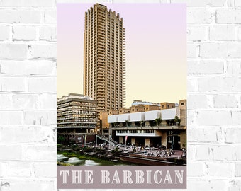 The Barbican Architektur Poster London Kunstdruck