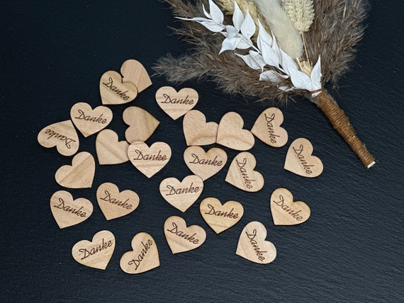 300 decorazioni sparse, cuore di legno, decorazione da tavolo 300 decorazioni sparse, cuore di legno, decorazione da tavolo