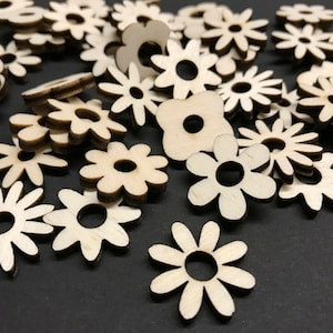 Flower Mix 50 Scatter Decoration Wood Table Decoration Decoration Craft Accessories Flowers Light Wood