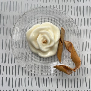 Magnolia or Rose Decorative Goat Milk Flower Soap