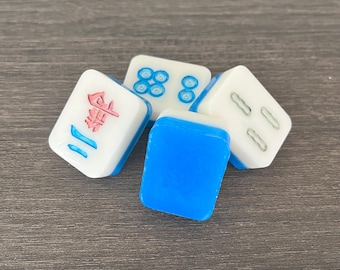 Mahjong Tile Bar Soap Set of Four