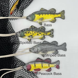 Fish Soap on a Rope Realistic Hand Painted Fun Gift for Outdoorsmen, Fisherman, Adults Kids