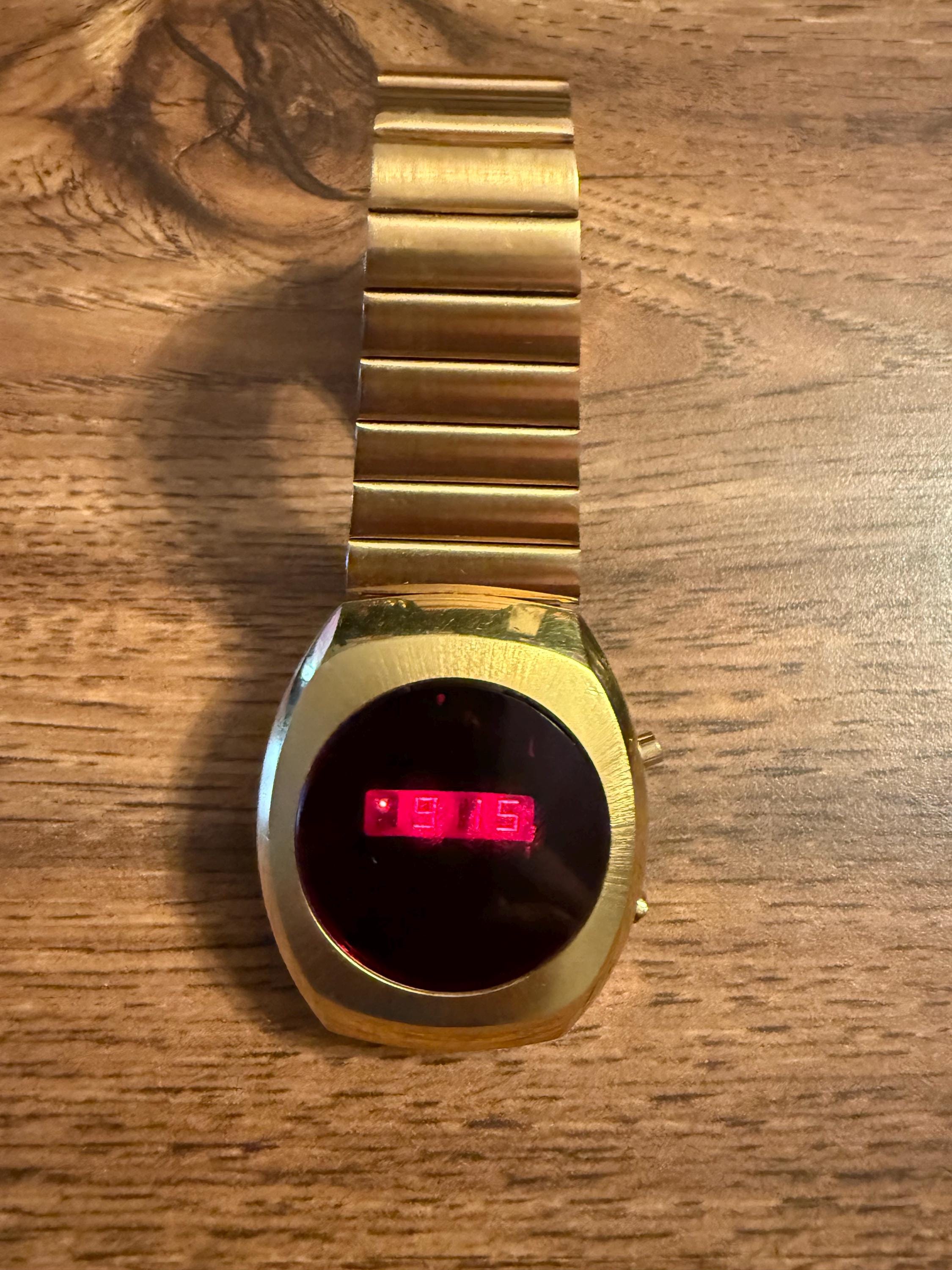 70s led watch - Etsy 日本